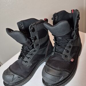 King Red Wing Shoes Black Tactical Boots Waterproof
